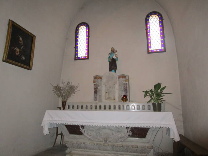 Visuel 2/5 : Eglise N.-D. de Nazareth: Sainte Rose de Lima (tableau)